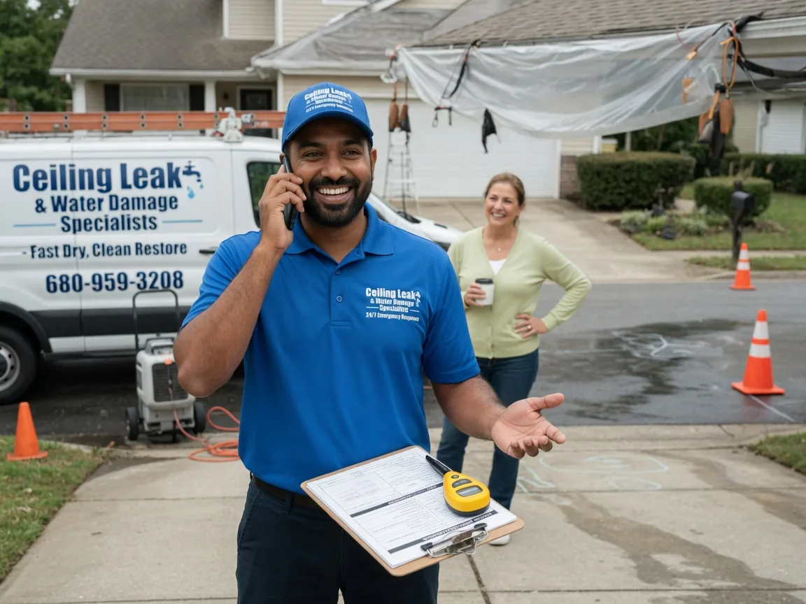 Ceiling Leak Cleanup South Berwick, ME FAQs